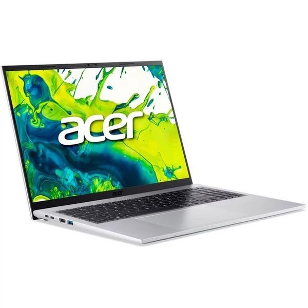 Ноутбук Acer Aspire Go 16 AG16-71P-92BM (NX.JV0EX.00J), Intel Core i9-13900H, 16" WUXGA IPS, 32 ГБ DDR5, SSD 1 ТБ, Intel Iris Xe Graphics, Без ОС, Pure Silver NX.JV0EX.00J фото
