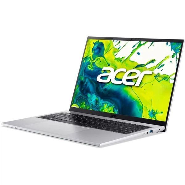 Ноутбук Acer Aspire Go 16 AG16-71P-92BM (NX.JV0EX.00J), Intel Core i9-13900H, 16" WUXGA IPS, 32 ГБ DDR5, SSD 1 ТБ, Intel Iris Xe Graphics, Без ОС, Pure Silver NX.JV0EX.00J фото